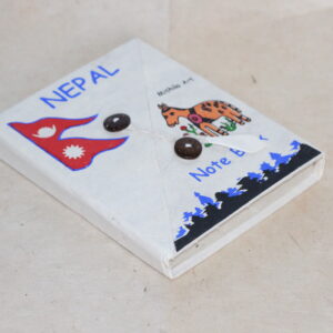 mithila art notebook nepal handmade lokta paper