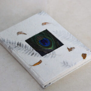 Marigold peacock note book